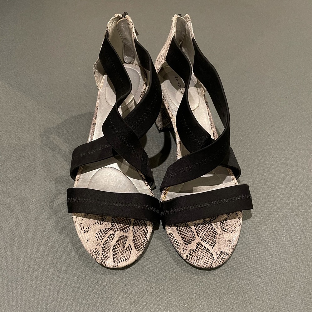 Bandolino snakeskin sandal